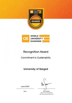 SZTE_QS_Commitment_to_Sustainability_2024 SZTE_QS_Commitment_to_Sustainability_2024